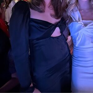 Revolve LPA Black Mini Dress